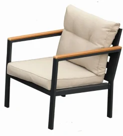 Bissolo Casa Salotti E Salottini<Vendita online di SALOTTO DA GIARDINO IN METALLO ANTRACITE