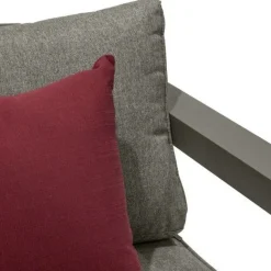 Bissolo Casa Salotti E Salottini<Vendita online di SALOTTO DA GIARDINO EVASION ALLUMINIO MARRONE E POLIESTERE GRIGIO