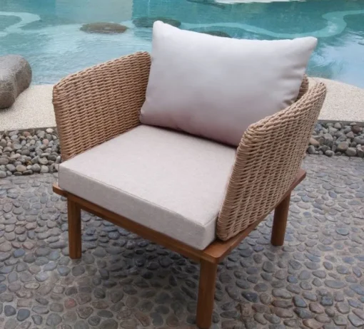 Bissolo Casa Salotti E Salottini<Vendita online di SALOTTO DA GIARDINO SANTA MARIA ACACIA E POLYRATTAN