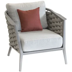 Bissolo Casa Salotti E Salottini<Vendita online di SALOTTO DA GIARDINO EMBRUNS ALLUMINIO MARRONE