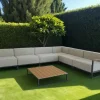 Bissolo Casa Salotti E Salottini<Vendita online di SALOTTO DA GIARDINO MODULABILE ALLUMINIO ANTRACITE E POLYWOOD
