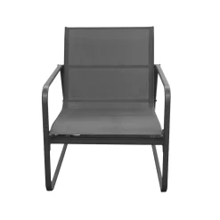 Bissolo Casa Salotti E Salottini<Vendita online di SALOTTO DA GIARDINO PATIO ACCIAIO E TEXTILENE ANTRACITE