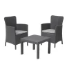 Bissolo Casa Set Bistrò|Salotti E Salottini<Vendita online di SALOTTO DA GIARDINO SALVADOR RESINA EFFETTO RATTAN ANTRACITE