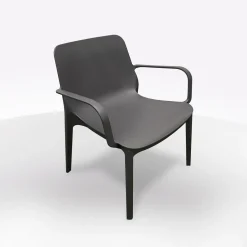 Bissolo Casa Scab<Vendita online di SCAB - POLTRONA LOUNGE GINEVRA ANTRACITE