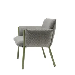 Bissolo Casa Scab<Vendita online di SCAB - POLTRONA MOD. BREZZA ACCIAIO VERDE OLIVA