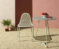Bissolo Casa Scab<Vendita online di SCAB - SEDIA MOD. MALVASIA ACCIAIO VERDE SALVIA