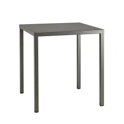 Bissolo Casa Scab<Vendita online di SCAB - TAVOLO MOD. SUMMER CM 70X70 ACCIAIO ANTRACITE