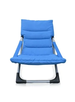 Bissolo Casa Lettini E Sdraio<Vendita online di SDRAIO PIEGHEVOLE CANAPONE BABY IN ALLUMINIO E TESSUTO BLU