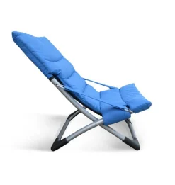 Bissolo Casa Lettini E Sdraio<Vendita online di SDRAIO PIEGHEVOLE CANAPONE BABY IN ALLUMINIO E TESSUTO BLU