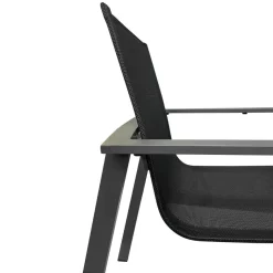 Bissolo Casa Sedie In Ferro E Metallo<Vendita online di SEDIA IN ALLUMINIO ANTRACITE E TEXTILENE NERO