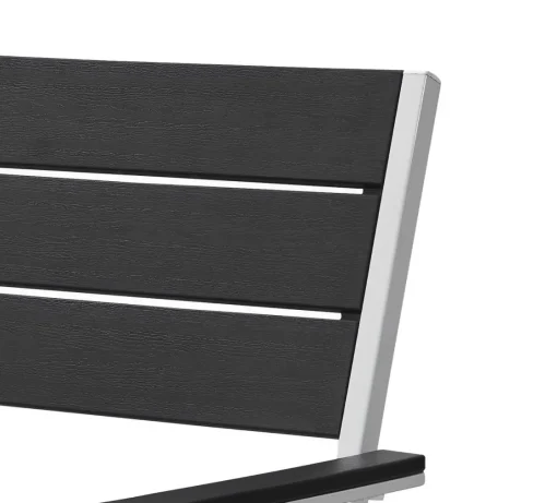 Bissolo Casa Sedie In Ferro E Metallo<Vendita online di SEDIA IN METALLO BIANCO E PLASTICA EFFETTO LEGNO ANTRACITE