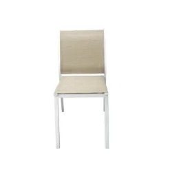 Bissolo Casa Sedie In Ferro E Metallo<Vendita online di SEDIA MOD. ESSENTIA BIANCA E TEXTILENE BEIGE