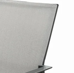 Bissolo Casa Sedie In Ferro E Metallo<Vendita online di SEDIA MOD. OYSTER ANTRACITE E TEXTILENE GRIGIO CHIARO