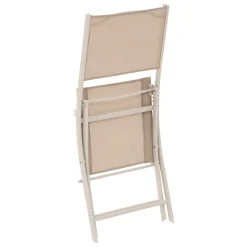 Bissolo Casa Sedie In Ferro E Metallo<Vendita online di SEDIA PIEGHEVOLE MODULA ARGILLA E TEXTILENE BEIGE