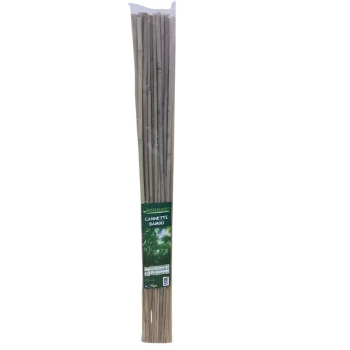 Bissolo Casa Articoli Per Giardinaggio<Vendita online di SET 20 CANNETTE IN BAMBOO H 90CM DIAM. 8/10MM