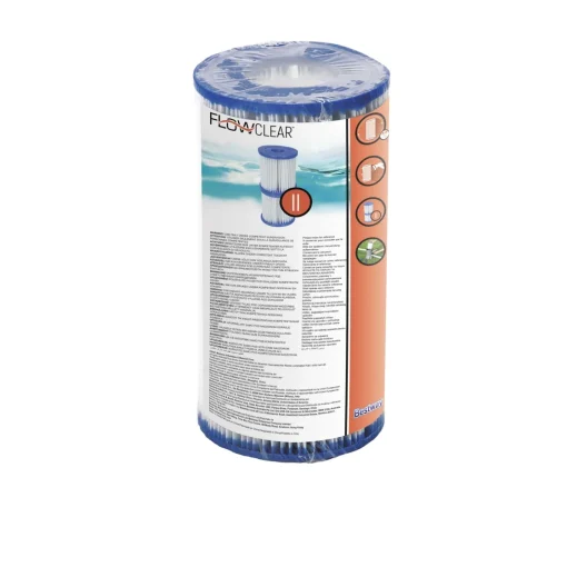 Bissolo Casa Accessori Piscine<Vendita online di SET 2 CARTUCCE PER FILTRO II DIAM 10,6 H 13,6CM