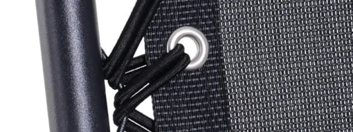 Bissolo Casa Set Bistrò<Vendita online di SET 2 POLTRONE RELAX PIEGHEVOLI CON TAVOLINO IN ACCIAIO NERO E TEXTILENE NERO