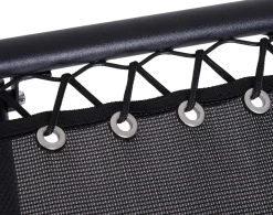 Bissolo Casa Set Bistrò<Vendita online di SET 2 POLTRONE RELAX PIEGHEVOLI CON TAVOLINO IN ACCIAIO NERO E TEXTILENE NERO