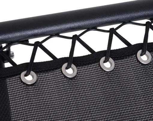 Bissolo Casa Set Bistrò<Vendita online di SET 2 POLTRONE RELAX PIEGHEVOLI CON TAVOLINO IN ACCIAIO NERO E TEXTILENE NERO