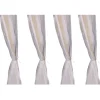 Bissolo Casa Gazebi E Accessori<Vendita online di SET 4 TENDE ZANZARIERE PER GAZEBO YF3236B MT 3X3 BIANCO CON FASCIA BEIGE