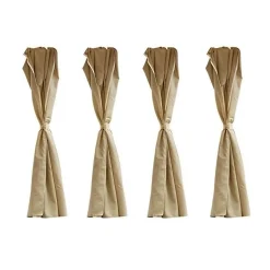 Bissolo Casa Gazebi E Accessori<Vendita online di SET 4 TENDE LATERALI PER GAZEBO YF3236G 4MT BEIGE