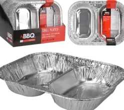 Bissolo Casa Accessori<Vendita online di SET 2 VASSOI IN ALLUMINIO 35X26CM