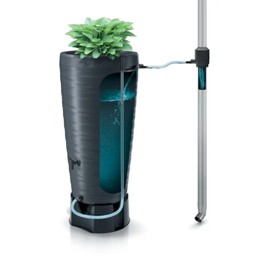 Bissolo Casa Irrigazione E Accessori<Vendita online di SET DI COLLEGAMENTO PER RACCOLTA ACQUA PIOVANA GRIGIO 40X7X29CM