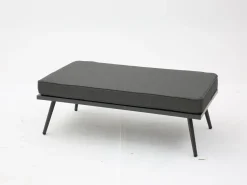 Bissolo Casa Salotti E Salottini<Vendita online di SET DIVANETTO + PANCA IN METALLO E CORDA ANTRACITE