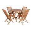 Bissolo Casa Set Tavoli E Sedie<Vendita online di SET TAVOLO + 4 SEDIE IN TEAK