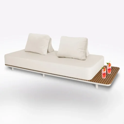 Bissolo Casa Salotti E Salottini<Vendita online di SOFA NEW FREEDOM BIANCO ARGILLA E TEAK