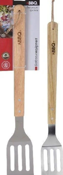 Bissolo Casa Accessori<Vendita online di SPATOLA PER BBQ IN INOX/LEGNO 46CM