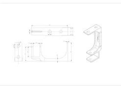 Bissolo Casa Tende Da Sole<Vendita online di SUPPORTO A SOFFITTO PER TENDE IN ALLUMINIO BIANCO