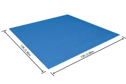 Bissolo Casa Accessori Piscine<Vendita online di TAPPETINO BASE PER PISCINA 396X396CM