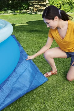 Bissolo Casa Accessori Piscine<Vendita online di TAPPETINO BASE PER PISCINA 396X396CM