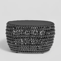 Bissolo Casa Tavolini E Carrelli<Vendita online di TAVOLINO MOD. CUYEN DIAM. CM 64 IN METALLO E OLEFIN
