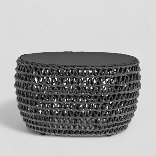 Bissolo Casa Tavolini E Carrelli<Vendita online di TAVOLINO MOD. CUYEN DIAM. CM 64 IN METALLO E OLEFIN