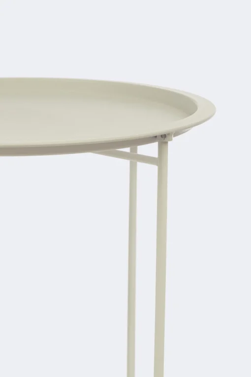 Bissolo Casa Tavolini E Carrelli<Vendita online di TAVOLINO RICHIUDIBILE AUSTIN DIAM. CM 46 H.52 METALLO GESSO OPACO