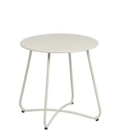 Bissolo Casa Tavolini E Carrelli<Vendita online di TAVOLINO MOD. AUSTIN DIAM. CM 45 H.45 METALLO GESSO OPACO