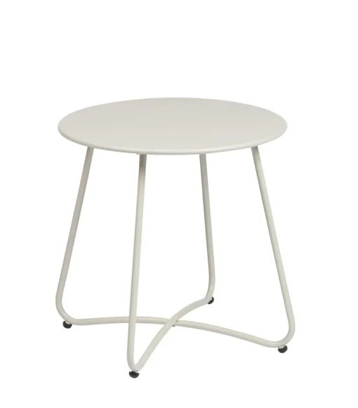 Bissolo Casa Tavolini E Carrelli<Vendita online di TAVOLINO MOD. AUSTIN DIAM. CM 45 H.45 METALLO GESSO OPACO