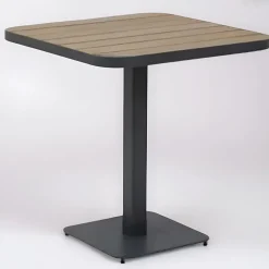 Bissolo Casa Tavoli In Ferro E Metallo<Vendita online di TAVOLO BISTROT TYLA CM 70,5X70,5 METALLO E ACACIA