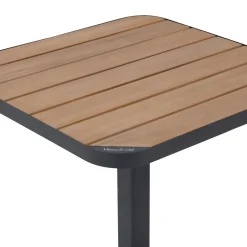 Bissolo Casa Tavoli In Ferro E Metallo<Vendita online di TAVOLO BISTROT TYLA CM 70,5X70,5 METALLO E ACACIA