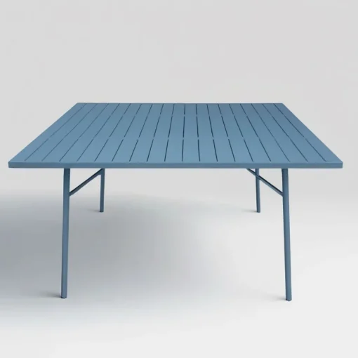Bissolo Casa Tavoli In Ferro E Metallo<Vendita online di TAVOLO MOD SANTORINI CM 120X80 H 74 IN ACCIAIO CARTA DA ZUCCHERO