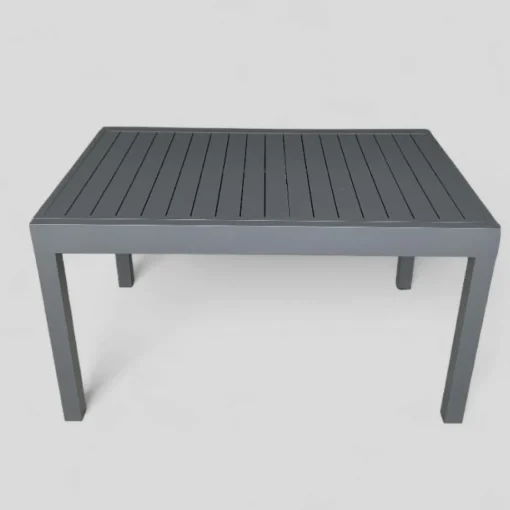 Bissolo Casa Tavoli In Ferro E Metallo<Vendita online di TAVOLO ALL. CM 135X90 ALLUMINIO GRAFITE