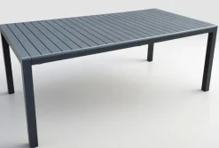 Bissolo Casa Tavoli In Ferro E Metallo<Vendita online di TAVOLO ALL. CM 193X100 IN ALLUMINIO ANTRACITE