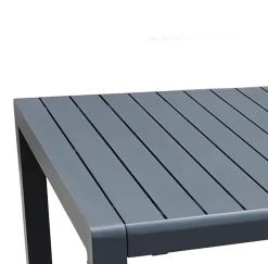 Bissolo Casa Tavoli In Ferro E Metallo<Vendita online di TAVOLO ALL. CM 193X100 IN ALLUMINIO ANTRACITE