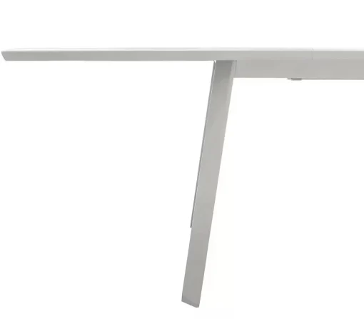 Bissolo Casa Tavoli In Ferro E Metallo<Vendita online di TAVOLO ALL. CM 220X76 METALLO BIANCO E PIANO EFFETTO LEGNO