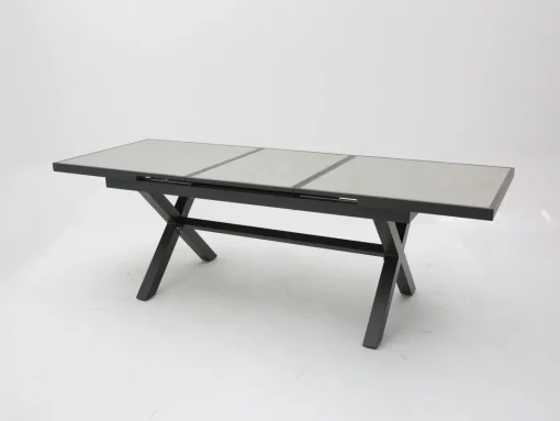 Bissolo Casa Tavoli In Ferro E Metallo<Vendita online di TAVOLO ALL. 180X90 CM IN ALLUMINIO ANTRACITE