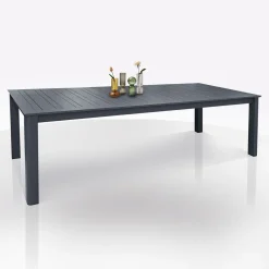 Bissolo Casa Tavoli In Ferro E Metallo<Vendita online di TAVOLO ALL. CM 266X110 H. 75 ALLUMINIO ANTRACITE