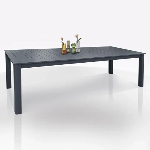 Bissolo Casa Tavoli In Ferro E Metallo<Vendita online di TAVOLO ALL. CM 266X110 H. 75 ALLUMINIO ANTRACITE