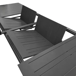 Bissolo Casa Tavoli In Ferro E Metallo<Vendita online di TAVOLO ALL. CM 266X110 H. 75 ALLUMINIO ANTRACITE